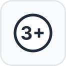 3+ Stories