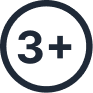 3+ Stories